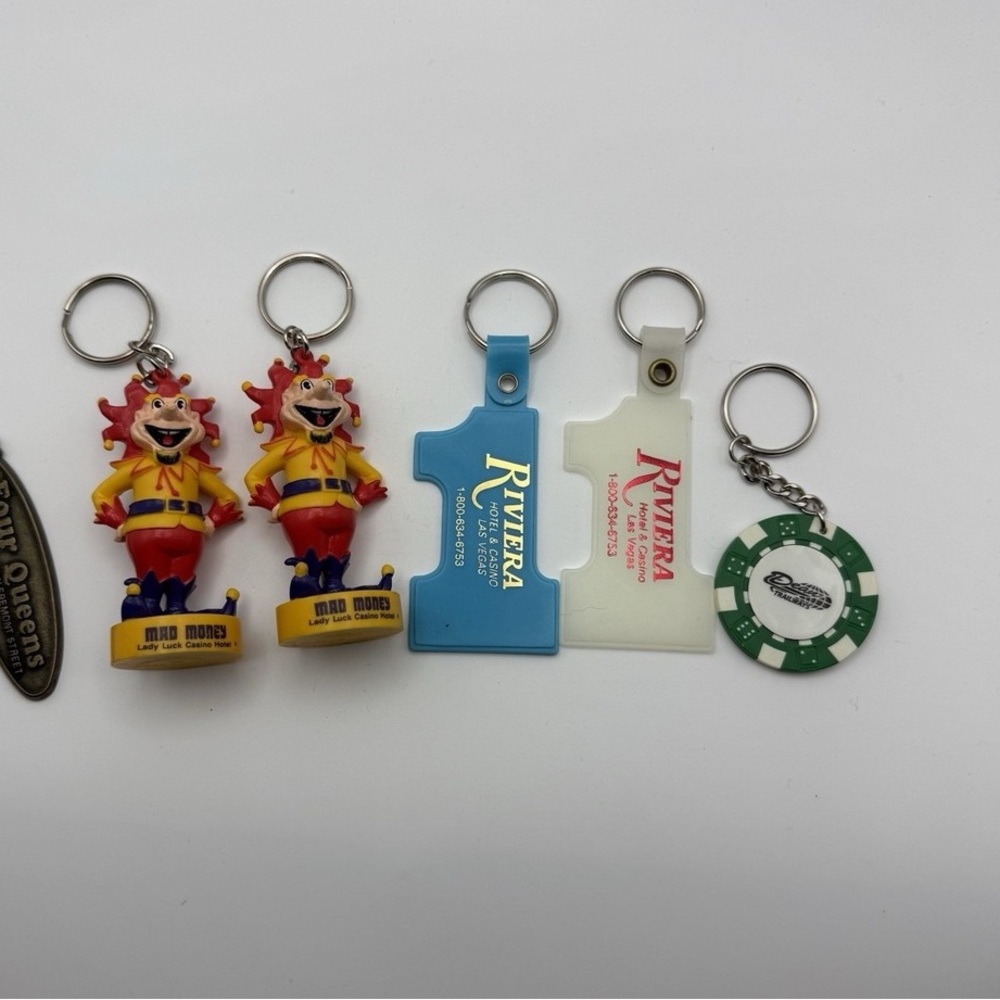 Riviera Keychains and Casino Memorabilia
